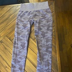 Gymshark Camo Seamless Legging Purple